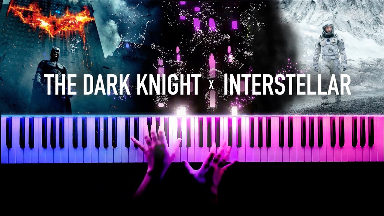 Interstellar x The Dark Knight - Hans Zimmer PIANO MASHUP