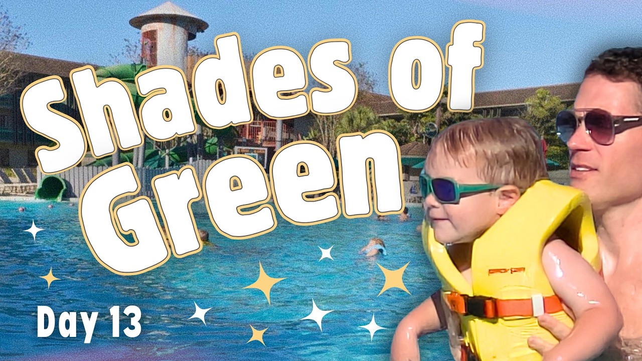 2 Weeks at Disney World with Kids!  |  Day 13: Shades of Green