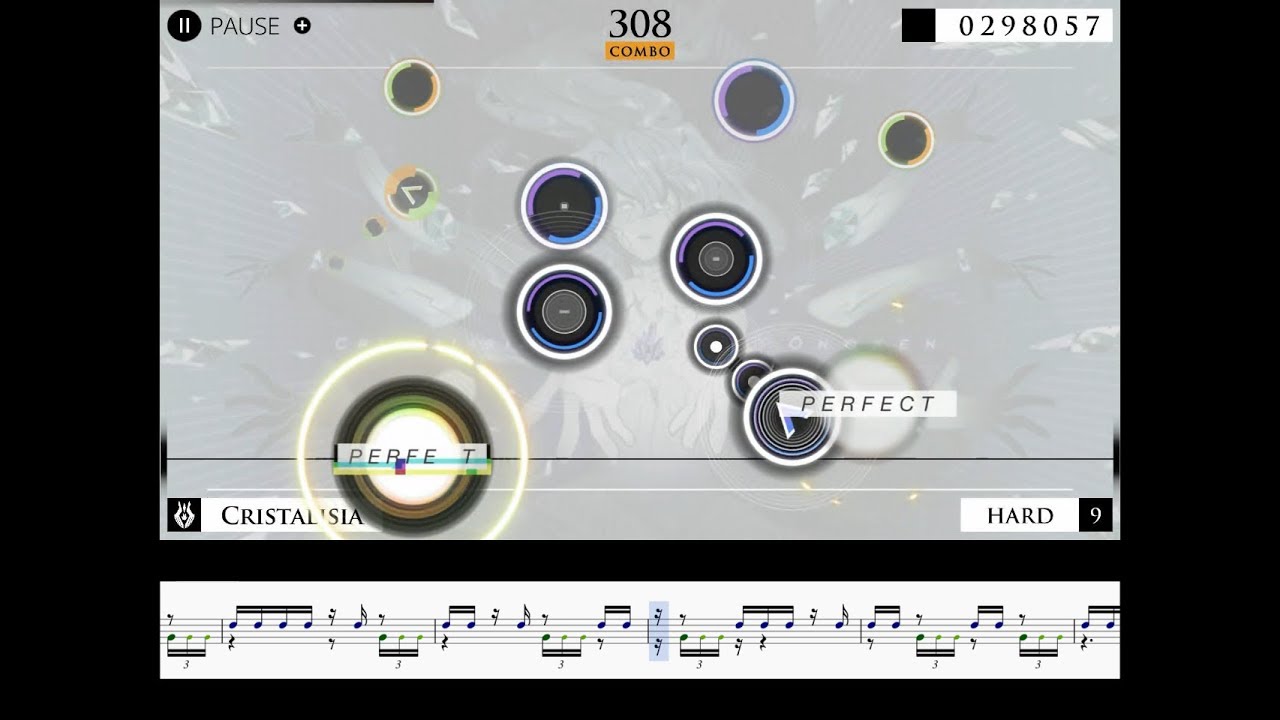 [Cytus α] Cristalisia (Hard) MM + ハンドクラップ