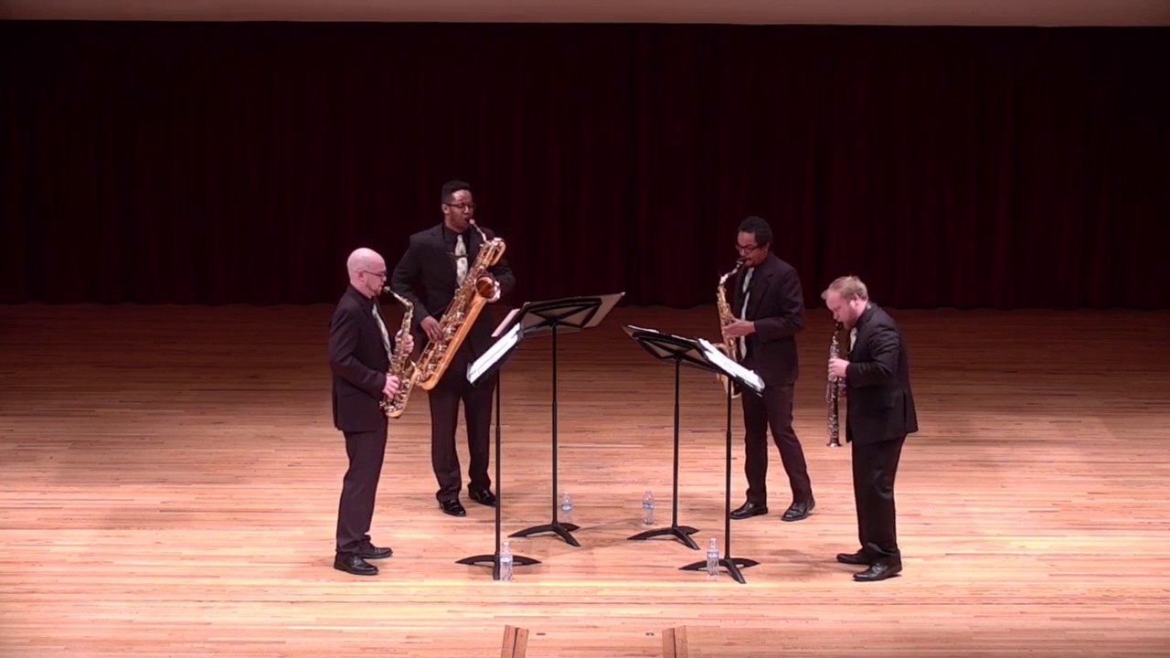 Saxophone Quartet, Op. 109 - Finale by Alexander Glazunov
