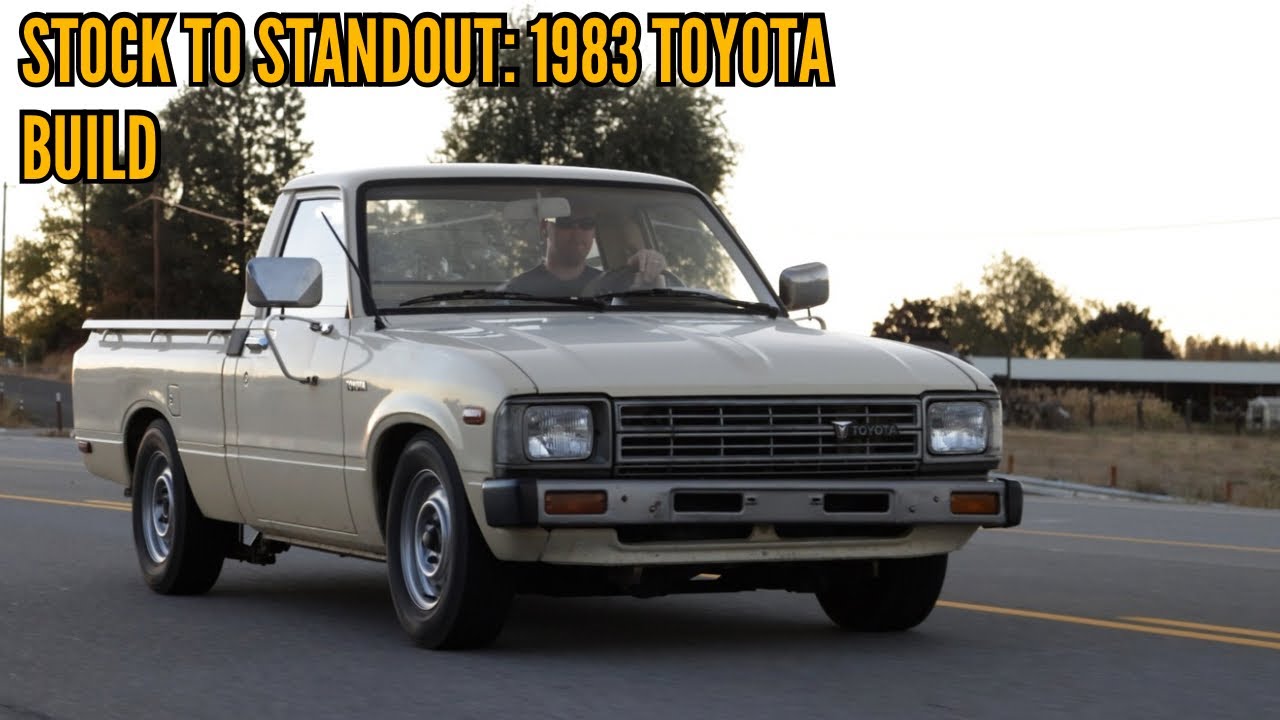 Пикап Toyota 1983 года. Все необходимые модификации.