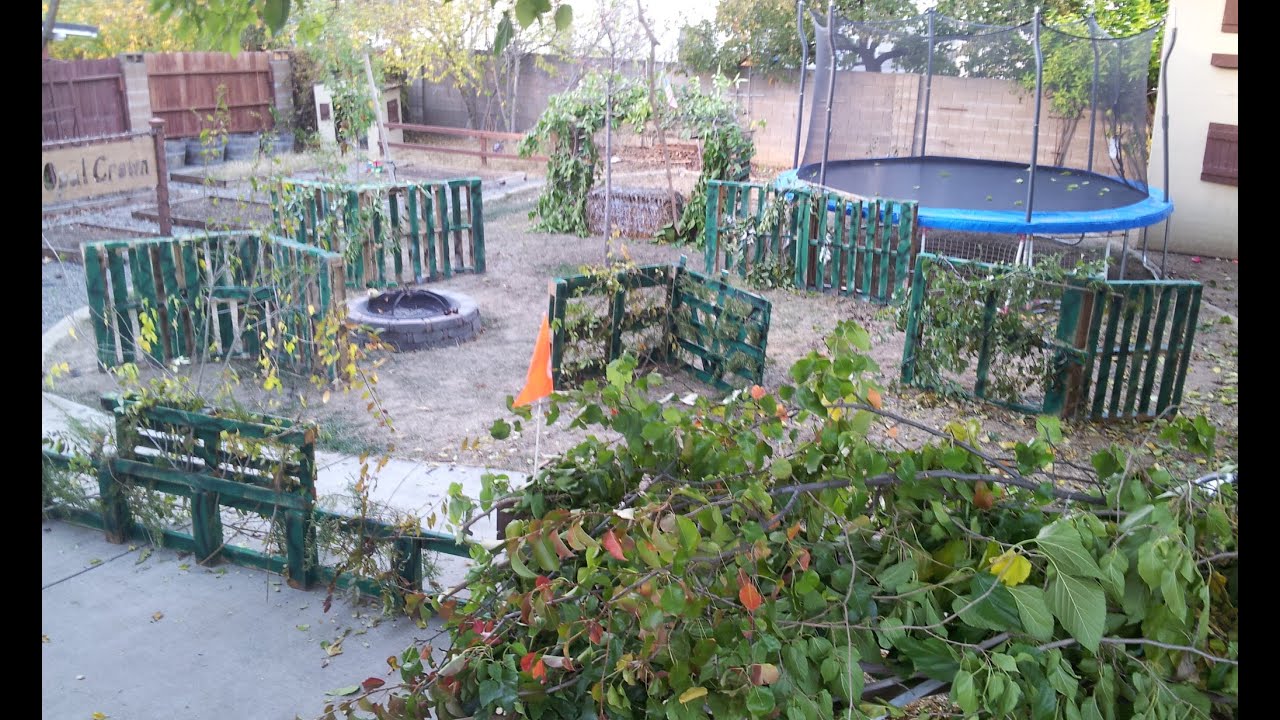 Epic Nerf gun battlefield in the backyard
