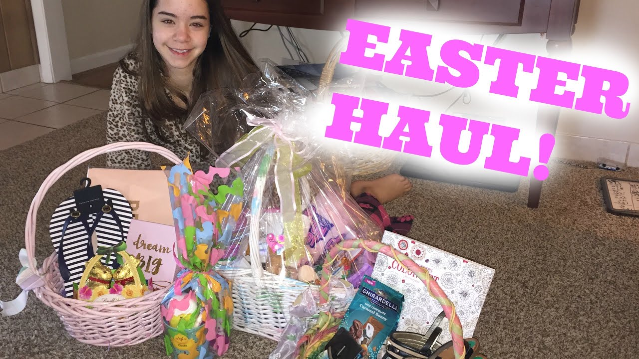 What I got for Easter 2016! | Easter Baskets & Egg Hunt