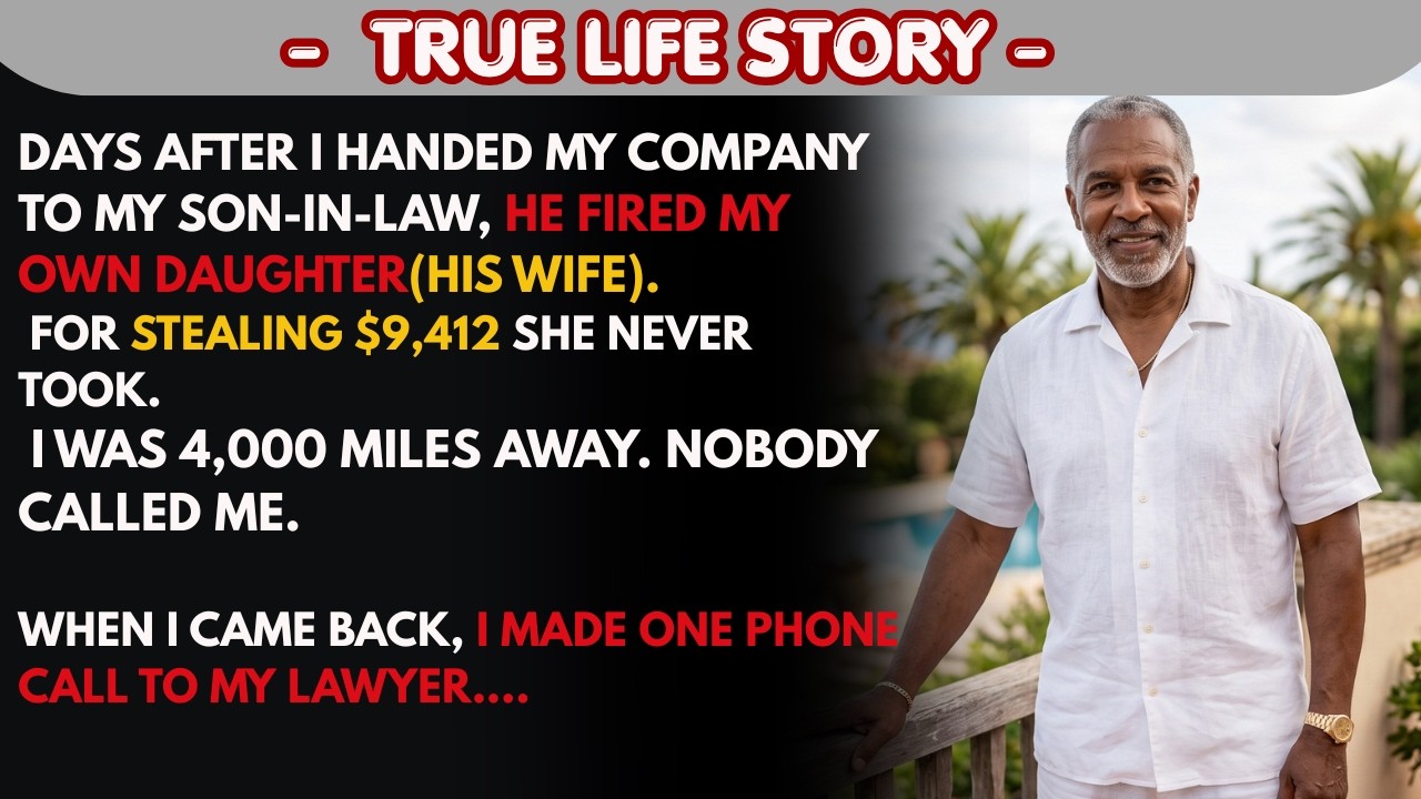 I Made My Son-In-Law CEO. 6 Months Later He Fired My Daughter For Fraud She Never&hellip; | Solo Revenge