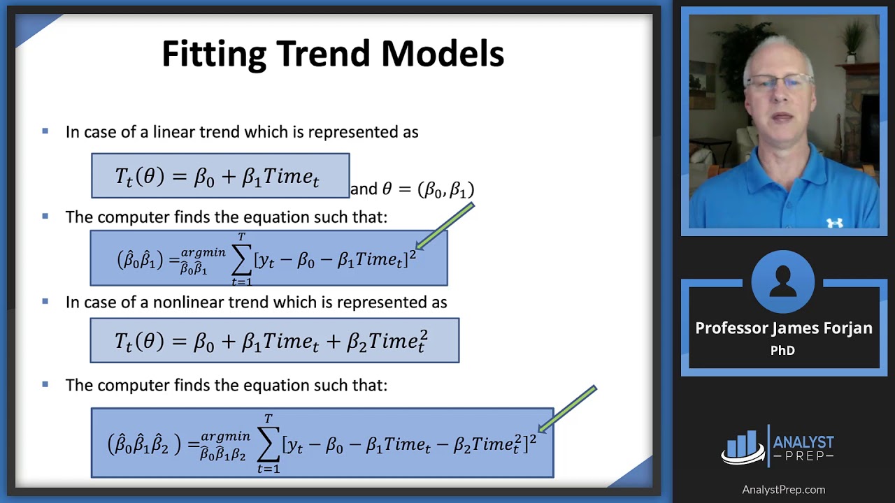 Modeling and Forecasting Trend (FRM Part 1 2025 – Book 2 – Chapter 10)