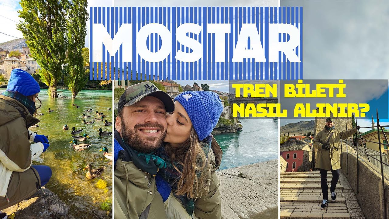 SARAYBOSNA'DAN TREN İLE MOSTAR💙| Online tren bileti |  Mostar Gezi Rehberi | Bosna Hersek