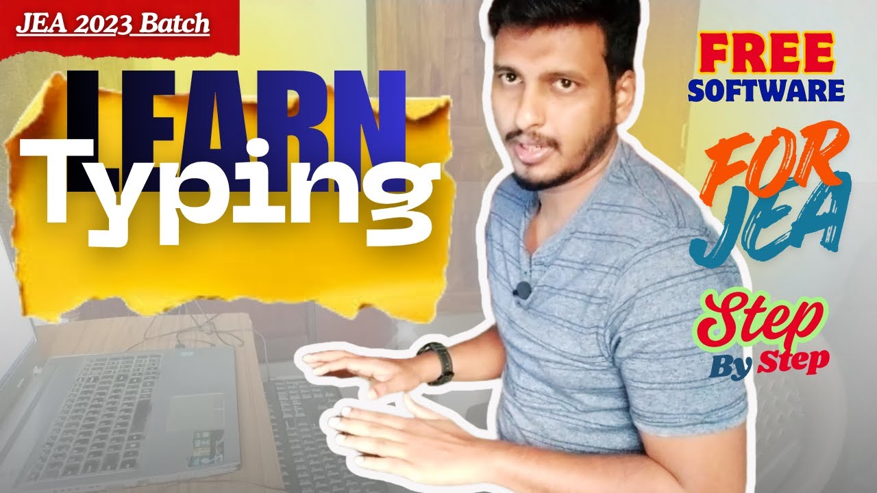 Learing typing at home | How to increase typing Speed | JEA