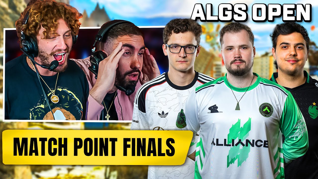 The Finals For The Biggest Apex Tournament EVER! - ALGS Open Day 4 Match Point Finals