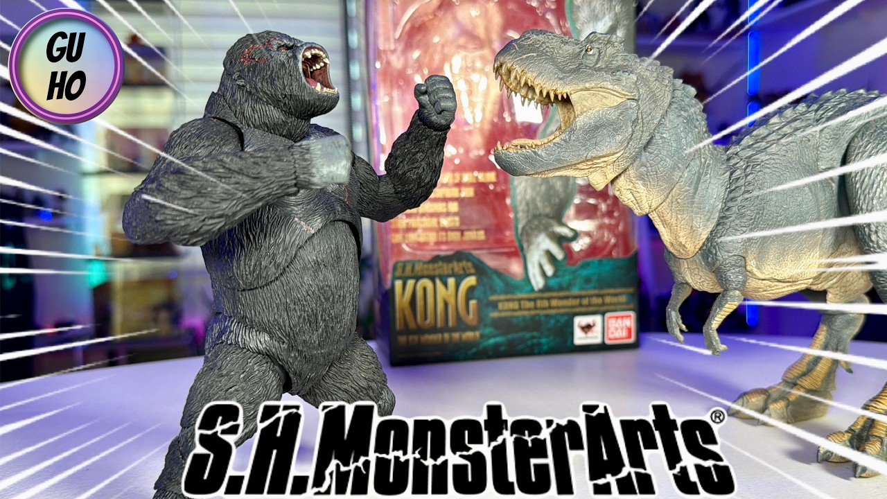 🦍 El MEJOR KING KONG &iexcl;La Octava Maravilla del Mundo! (2005) | S.H.MonsterArts | GUHOVERSO