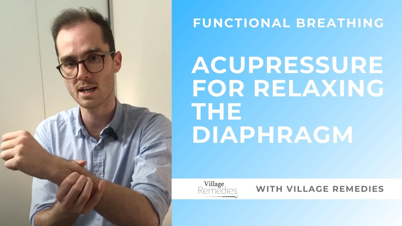 Acupressure For The Diaphragm To Help Better Abdominal Breathing