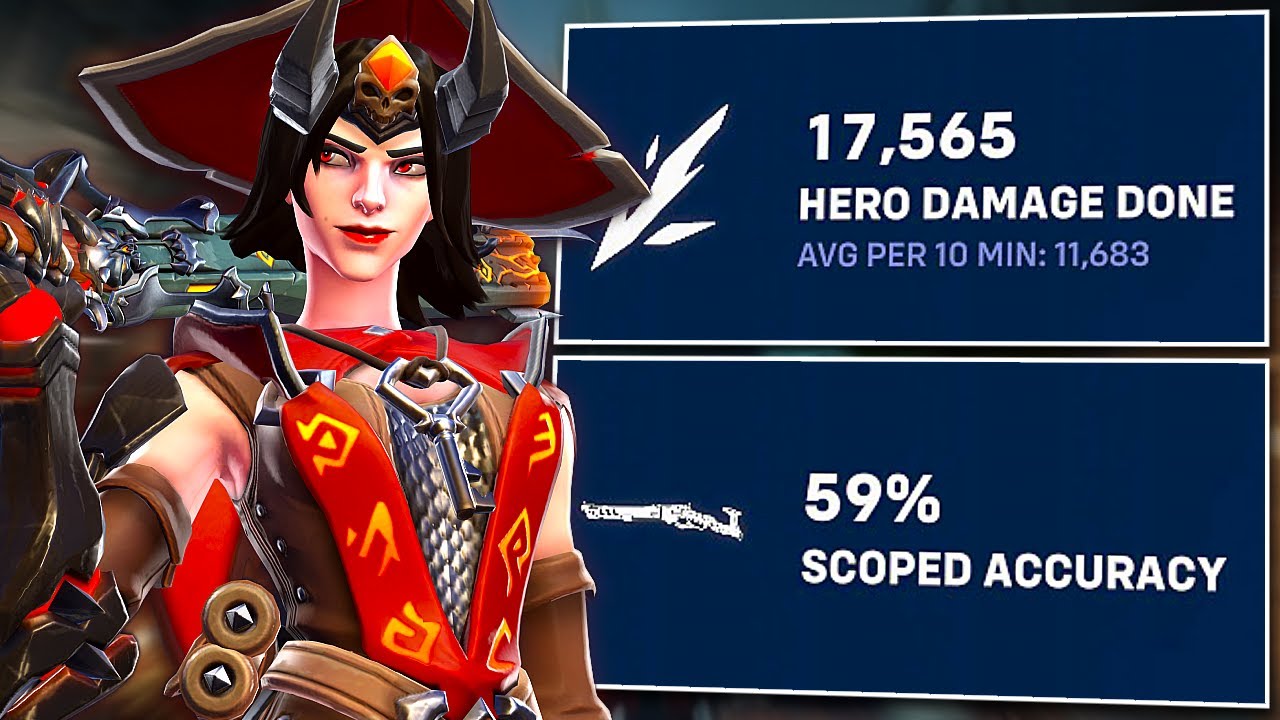 What ANNIHILATING Top 500 Players with Ashe looks like... | Overwatch 2