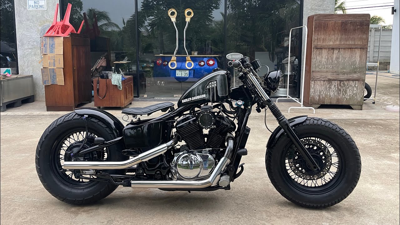 Honda Steed 400 แต่งแนว Bobber สภาพสวยจัด ขายแล้วครับ SOLD