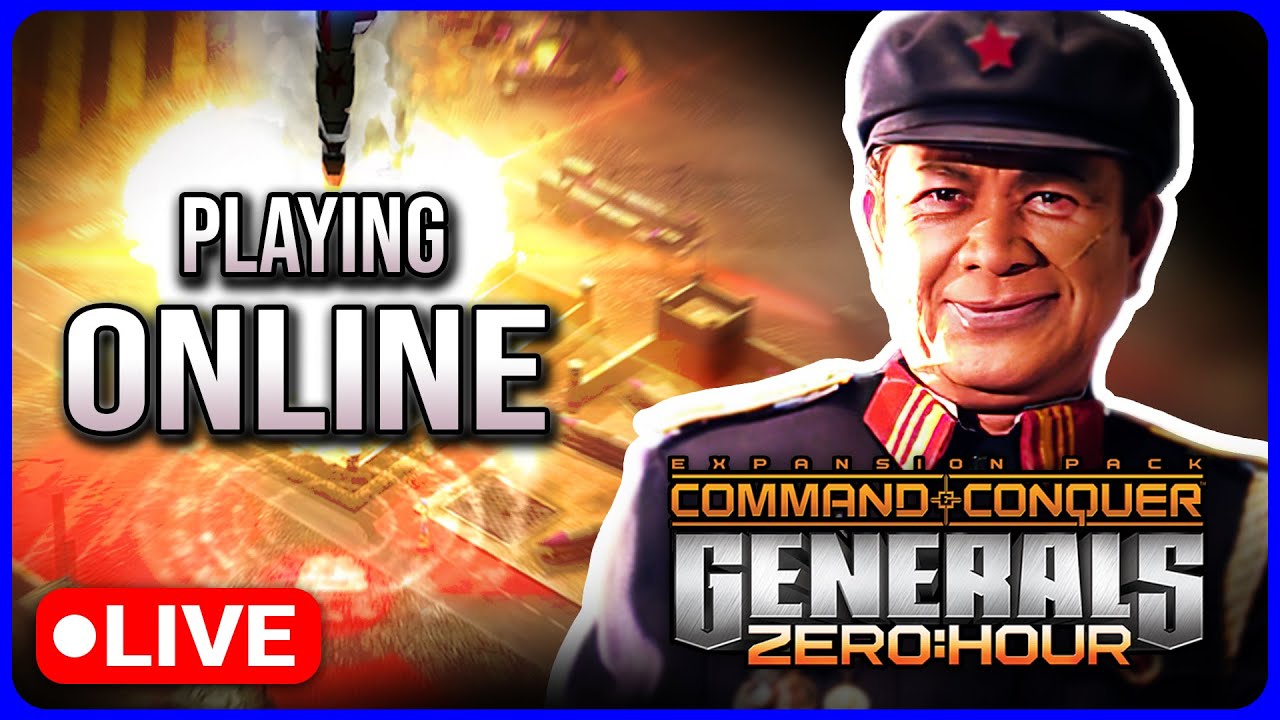 Everyone Nuke General $50,000 Starting Cash in Online Multiplayer Matches | C&C Generals Zero Hour