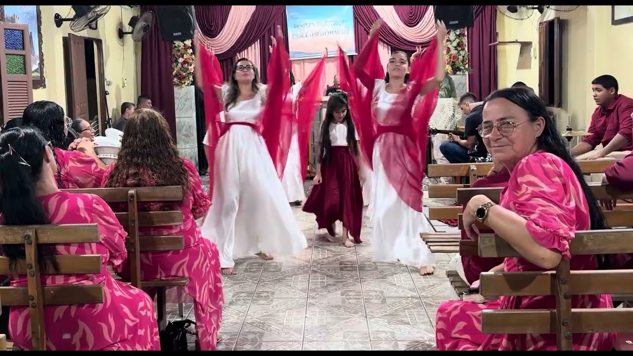 Coreografia medley - A igreja vem + Santificação 
