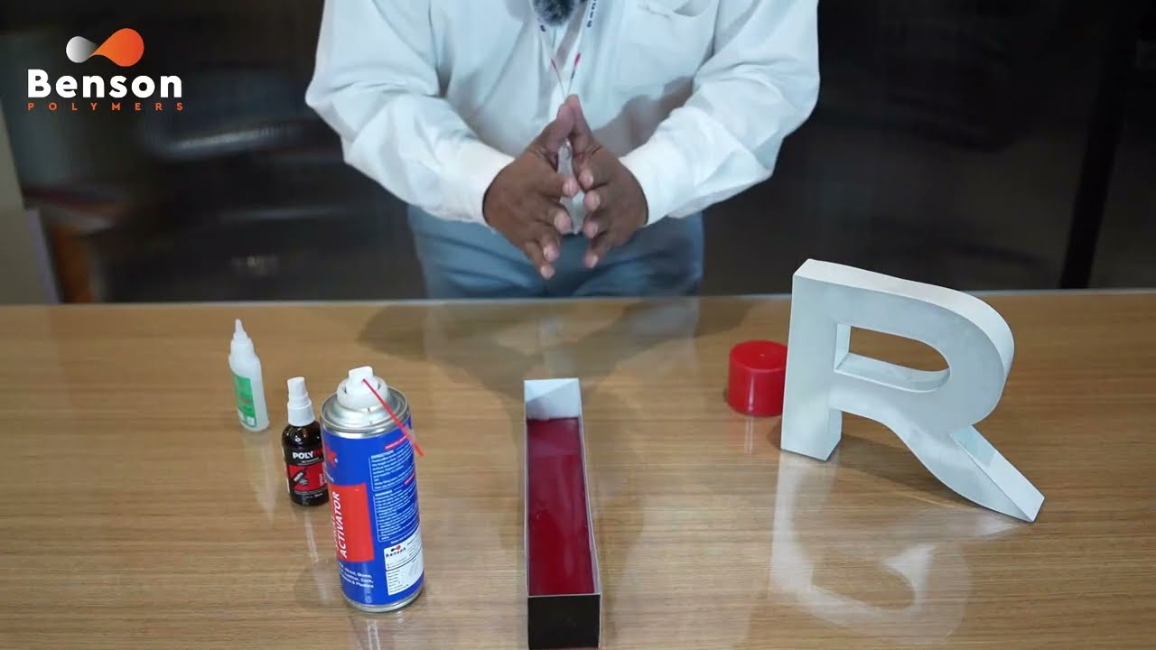 Flex, Fabric Flex, 3d Font and Neon Signboard making by Polyfix LV & Glue Kit (HV + Spray Activator)