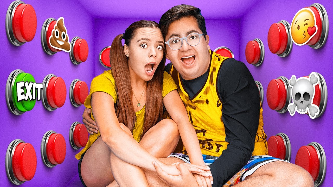 100 BOTONES MISTERIOSOS EN PAREJA *SOLO 1 PARA ESCAPAR*