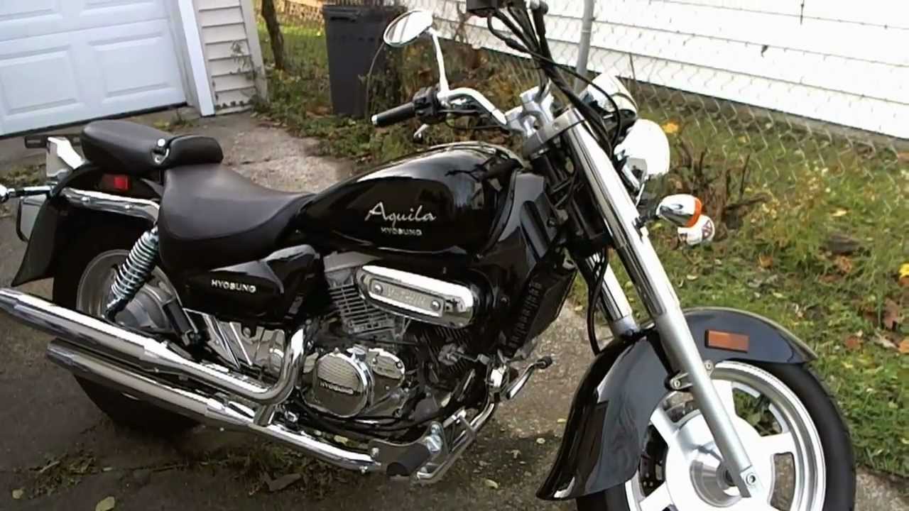 My 2008 Hyosung GV250 Aquila (HD 720p)