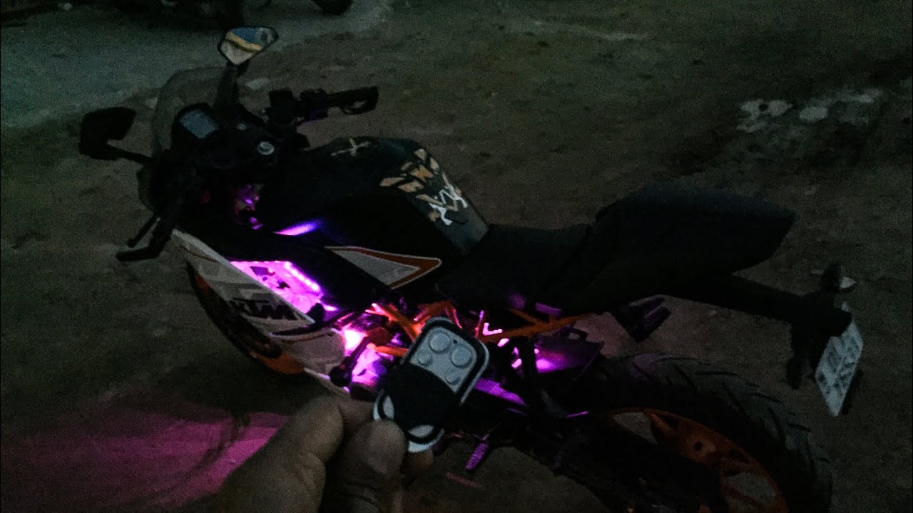 Best Under Glow Led Strip Light With Remote | Ktm Modification