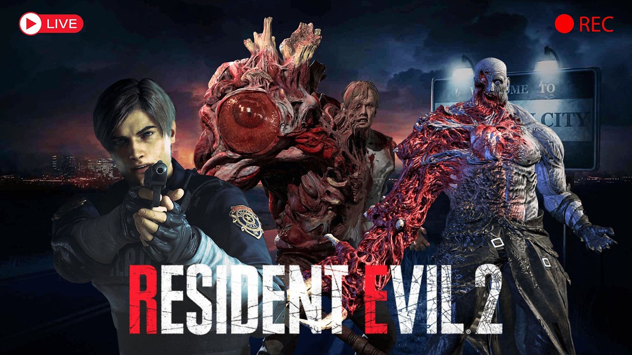 LIVE DE RESIDENT EVIL 2 REMAKE - SHORTS