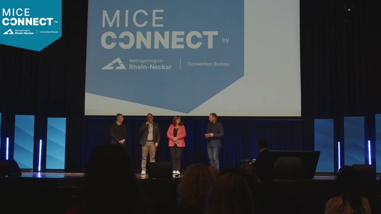MICE Connect Begrüßung der MICE Macher
