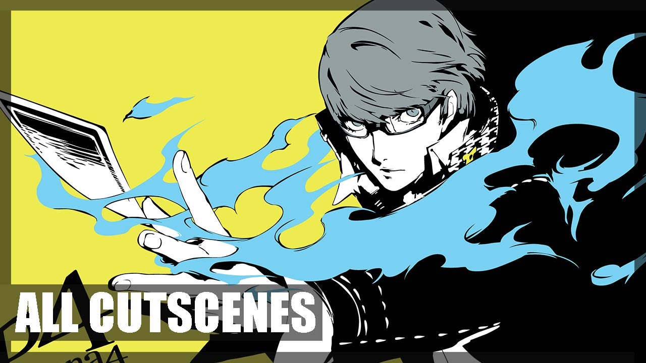 Persona 4 - All Cutscenes (Game Movie HD)