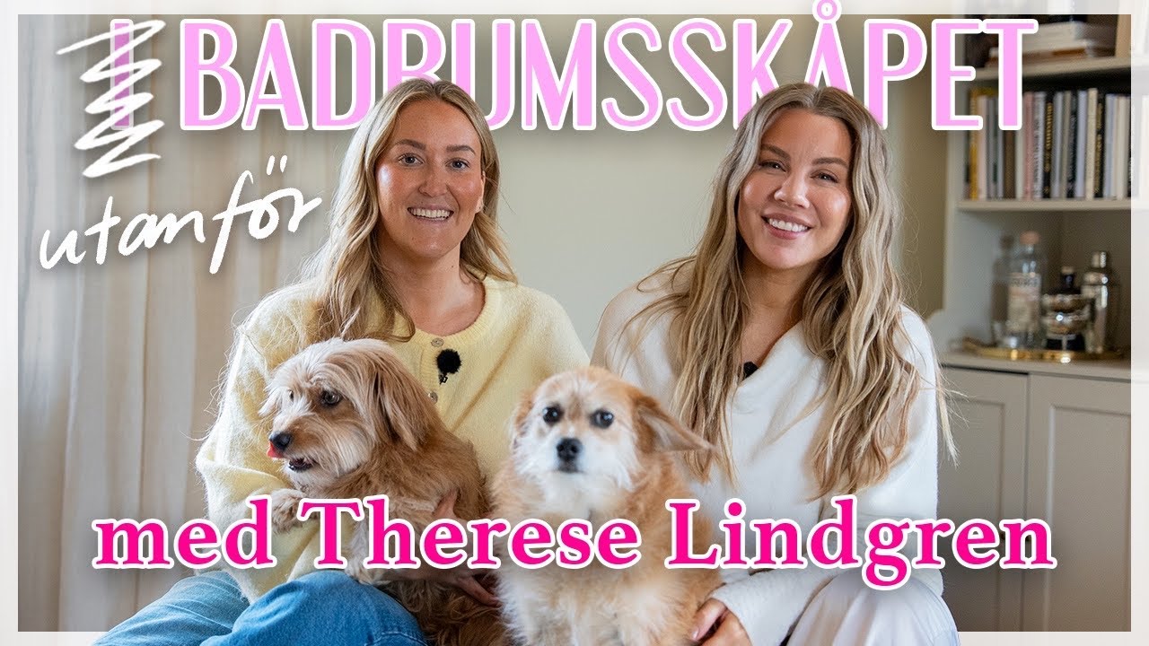 I BADRUMSSKÅPET MED THERESE LINDGREN
