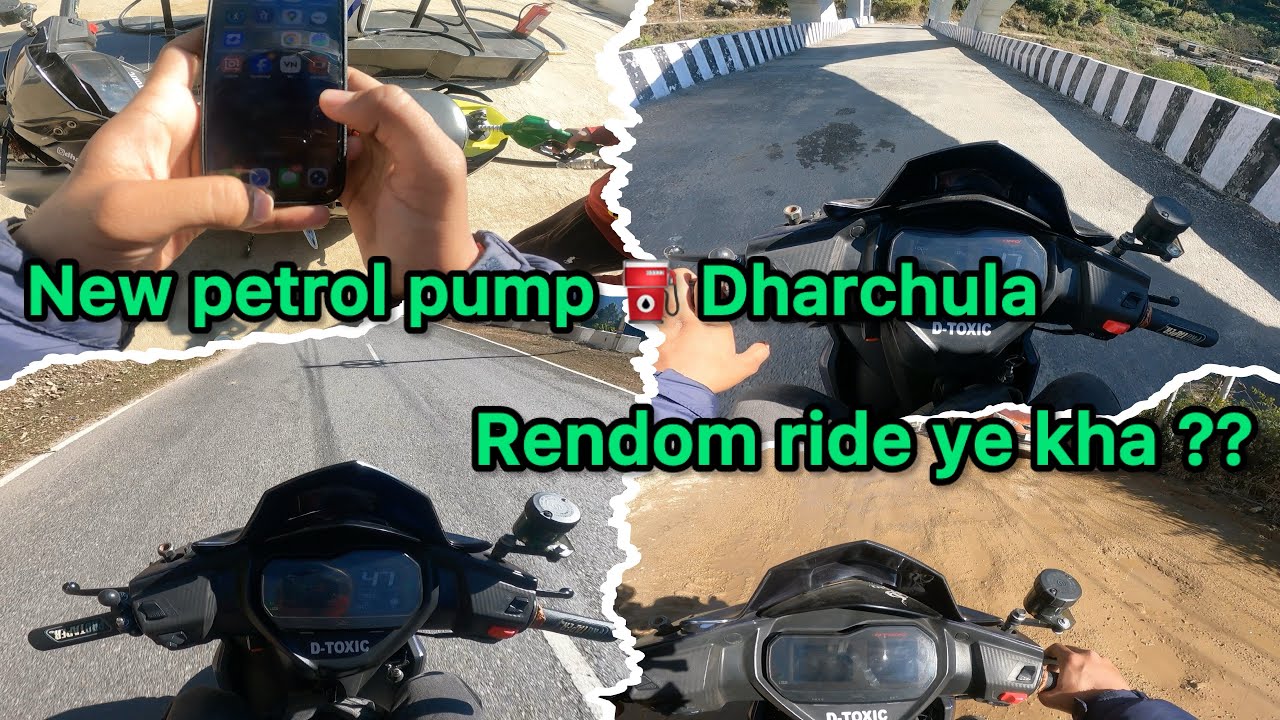 Solo ride achanak se 🤘🏻// new petrol pump ⛽️ Dharchula hp❤️