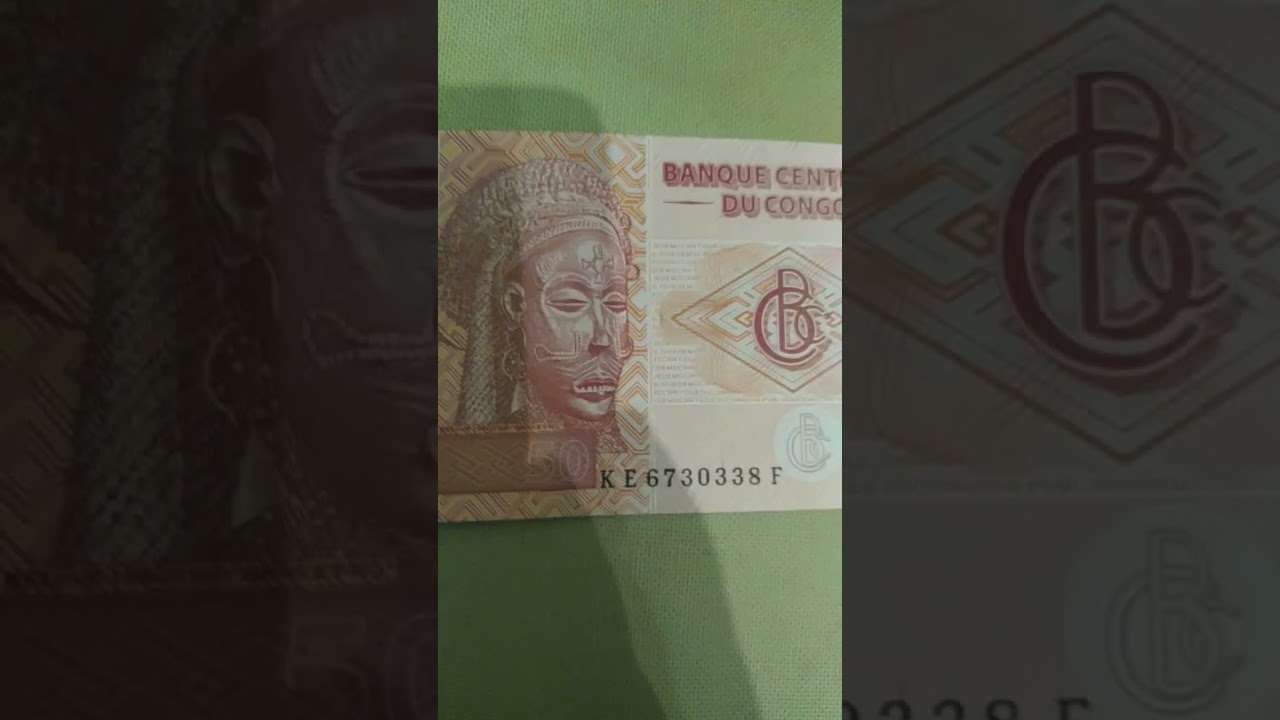 Congo 50 francs 2013 #africa #congo #hobby #money #banknotes #collection