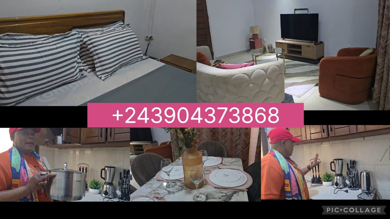 APARTEMAMANT  ALOUER A LiMETE PRÉSIDENTIELLE 9e RUE +243 904373868