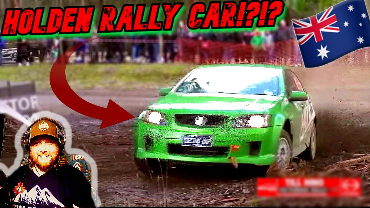 American Reacts to Australian Rally Commodore FULL SENDS