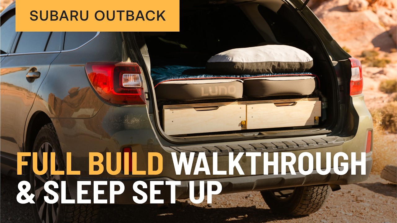 How To Camp and Sleep in your Subaru Outback - Tips from Spending Months on the Road