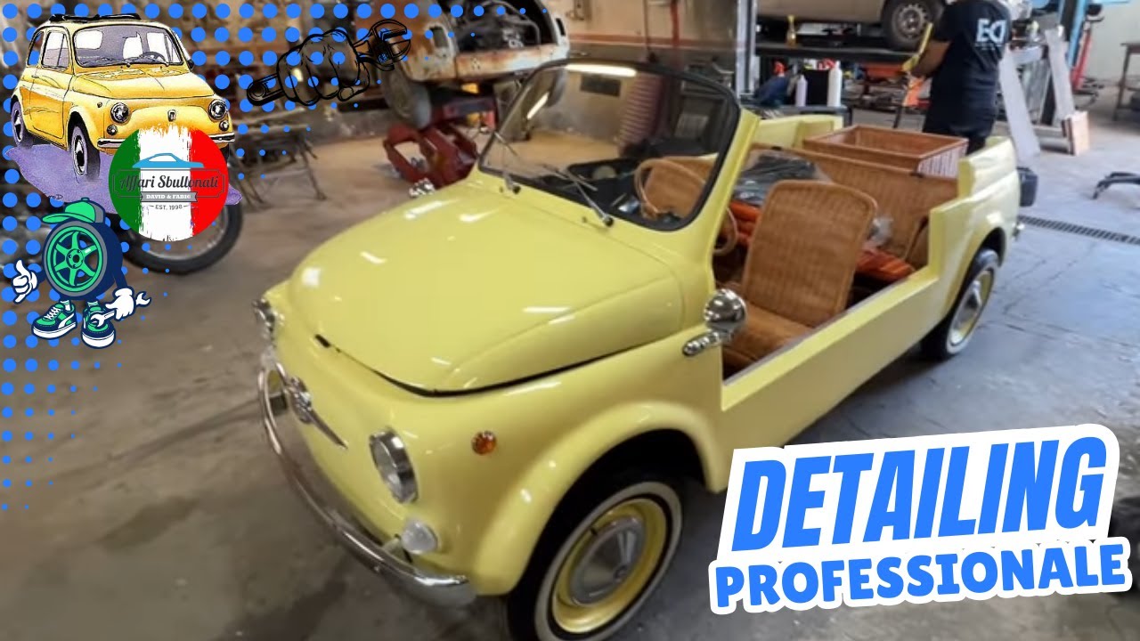 Detailing Fiat 500 Jolly Giardiniera