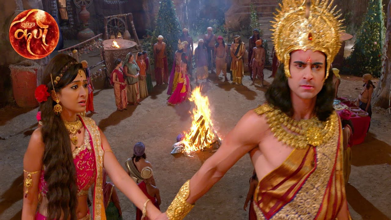 जब कर्ण ने बचाई विशाली की जान और बना उसका रक्षक पति || Suryaputra karn