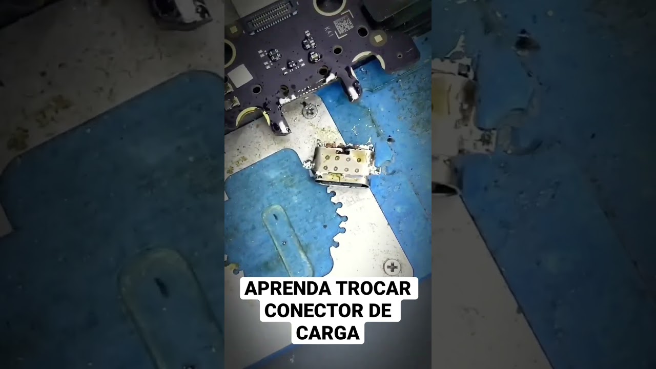 APRENDA TROCAR CONECTOR DE CARGA #cursodecelular
