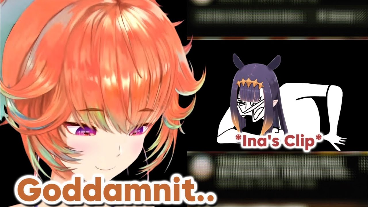 Ina's Pokemon Clips accidentally appeared on Kiara's YouTube Feed [ Takanashi Kiara | Hololive EN ]