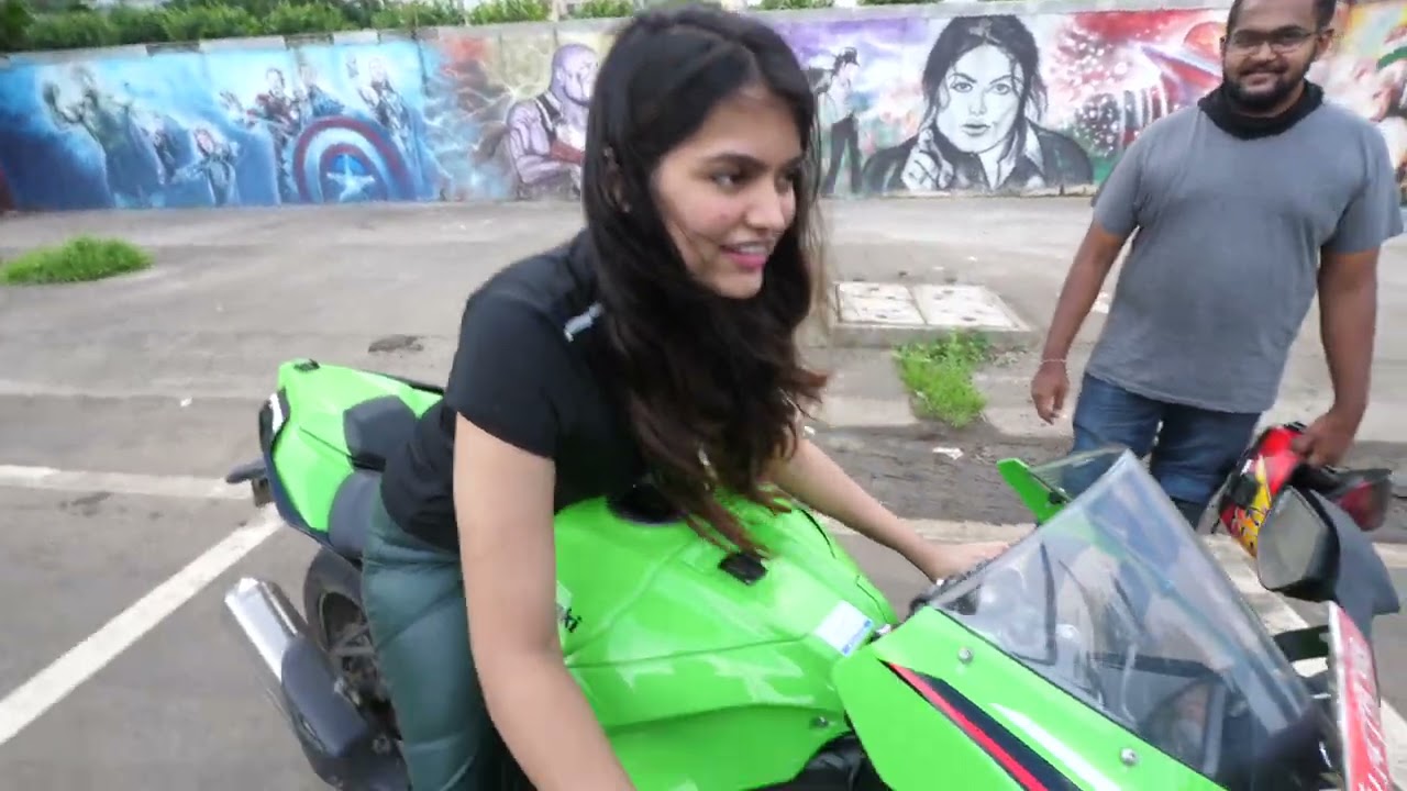 She Couldn't Ride This Superbike - Reason For Being Short Is Hilarious!