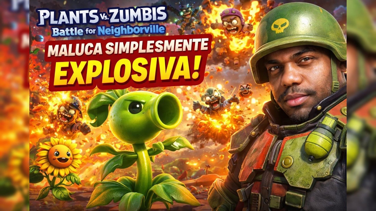 PLANTS VS. ZOMBIES | OPÇÕES MALUCAS SIMPLESMENTE EXPLOSIVOS