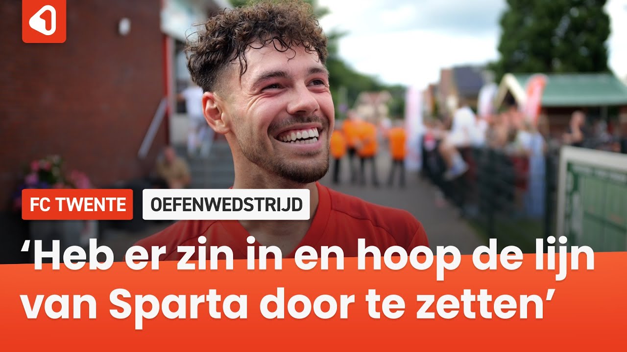 Mitchell van Bergen keert terug bij FC Twente: ‘Ik ben terug met een goed gevoel’