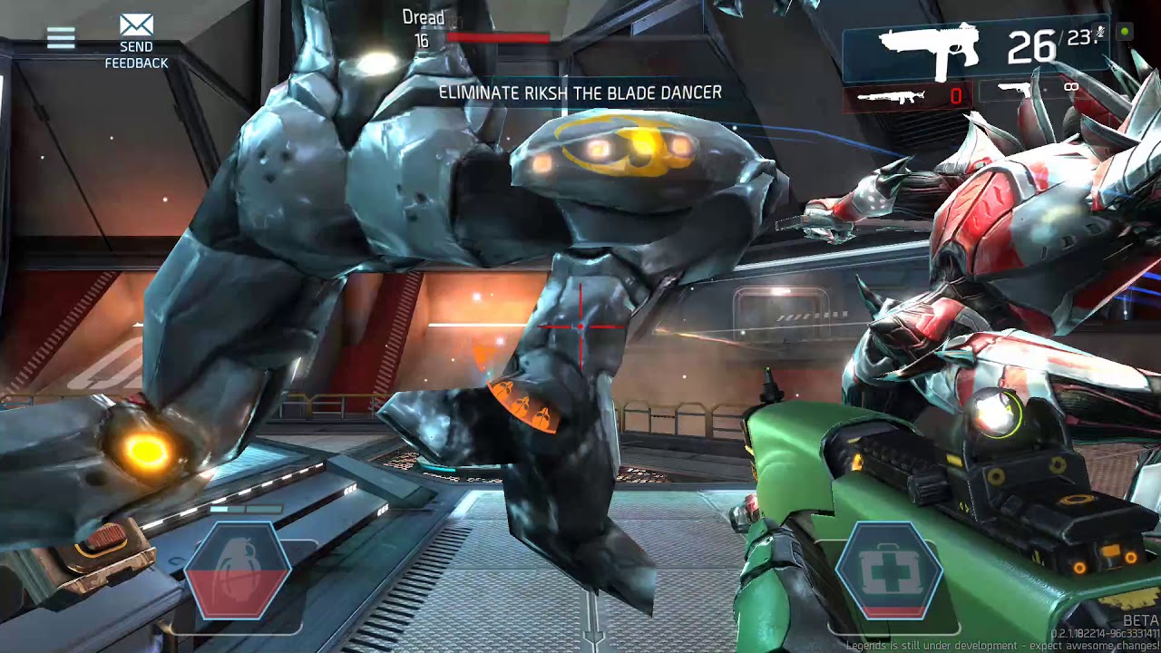 Shadowgun Legends (Co-op) The passage of the final boss alone!(В одиночку,финальный босс)
