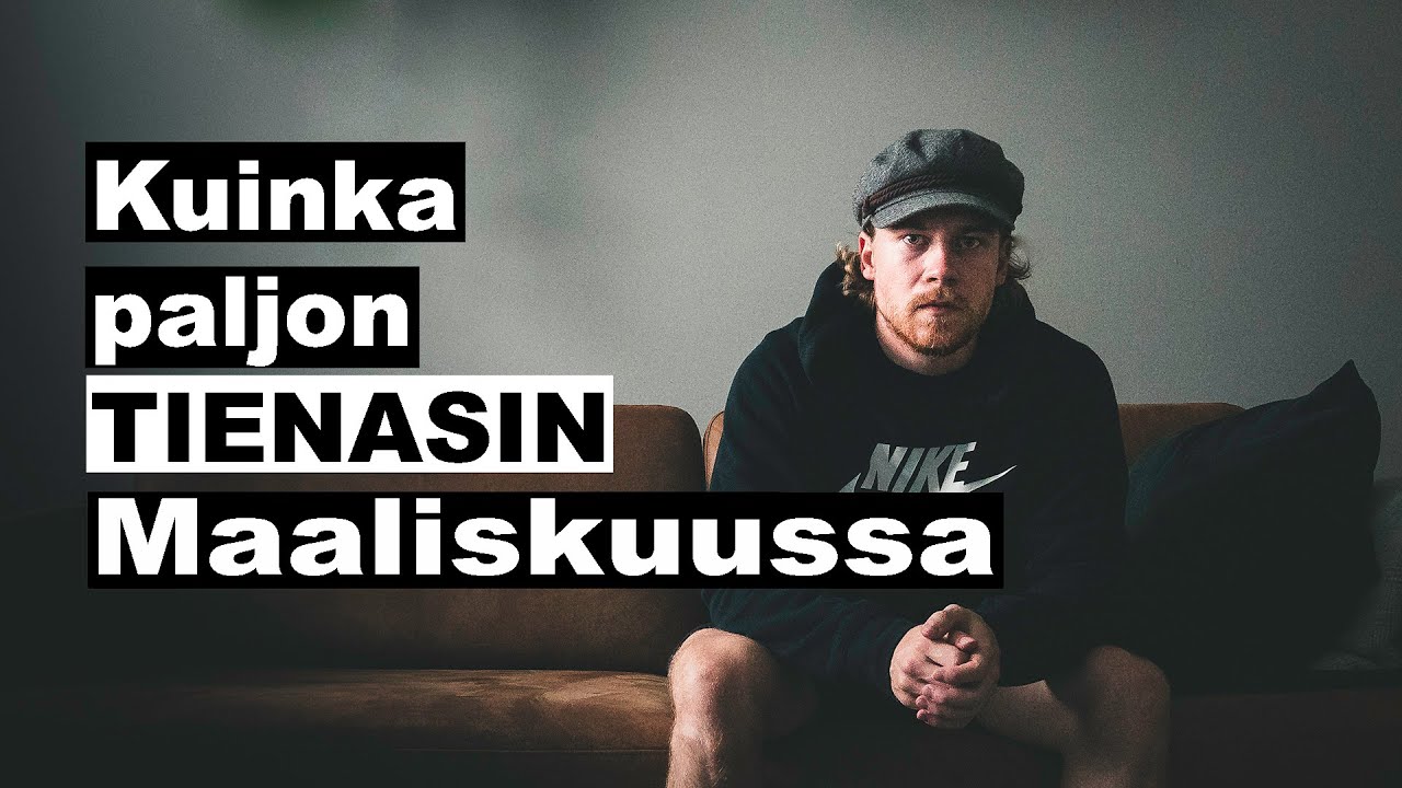 Kuinka paljon tienasin OSINKOJA maaliskuussa