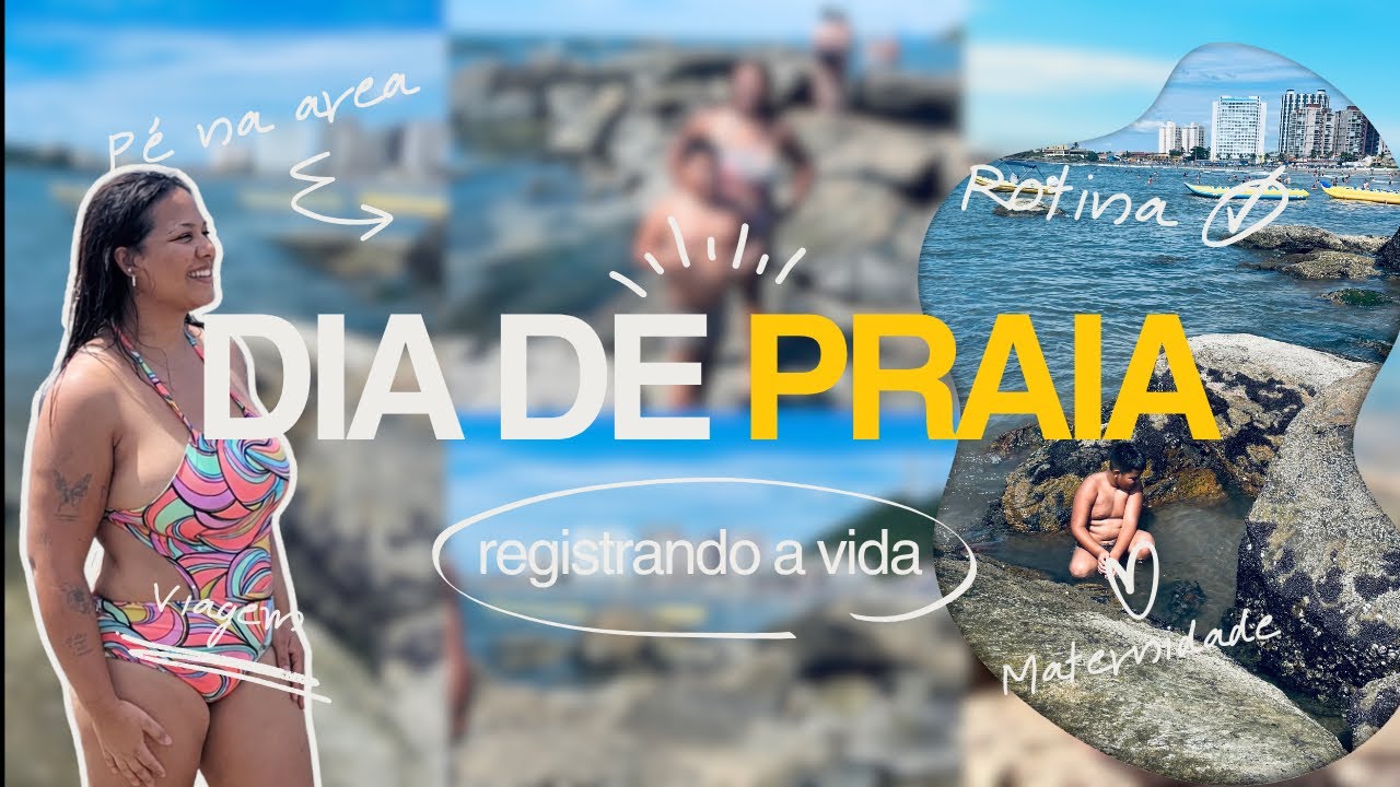 Vlog: Começando o ano com energias boas | praia | familia | limpeza do cor e alma. 