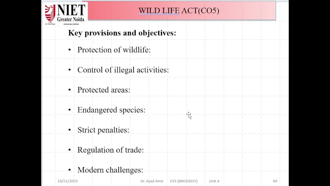 Wildlife Acts