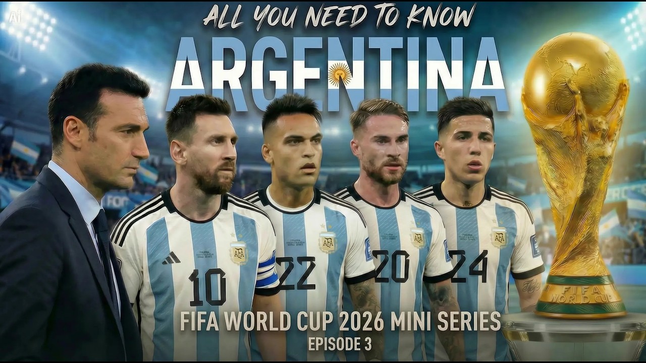 Argentina World Cup 2026: All You Need to Know | FIFA World Cup 2026 Mini Series Ep. 3