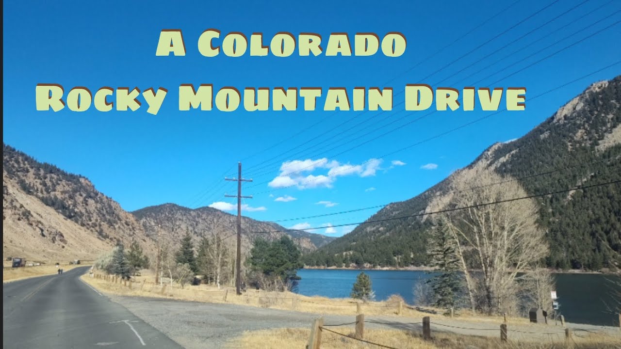 🏔️🚗🎶🚛 Rocky Mountain Drive I-70 East and West Evergreen, Idaho Springs and Georgetown 