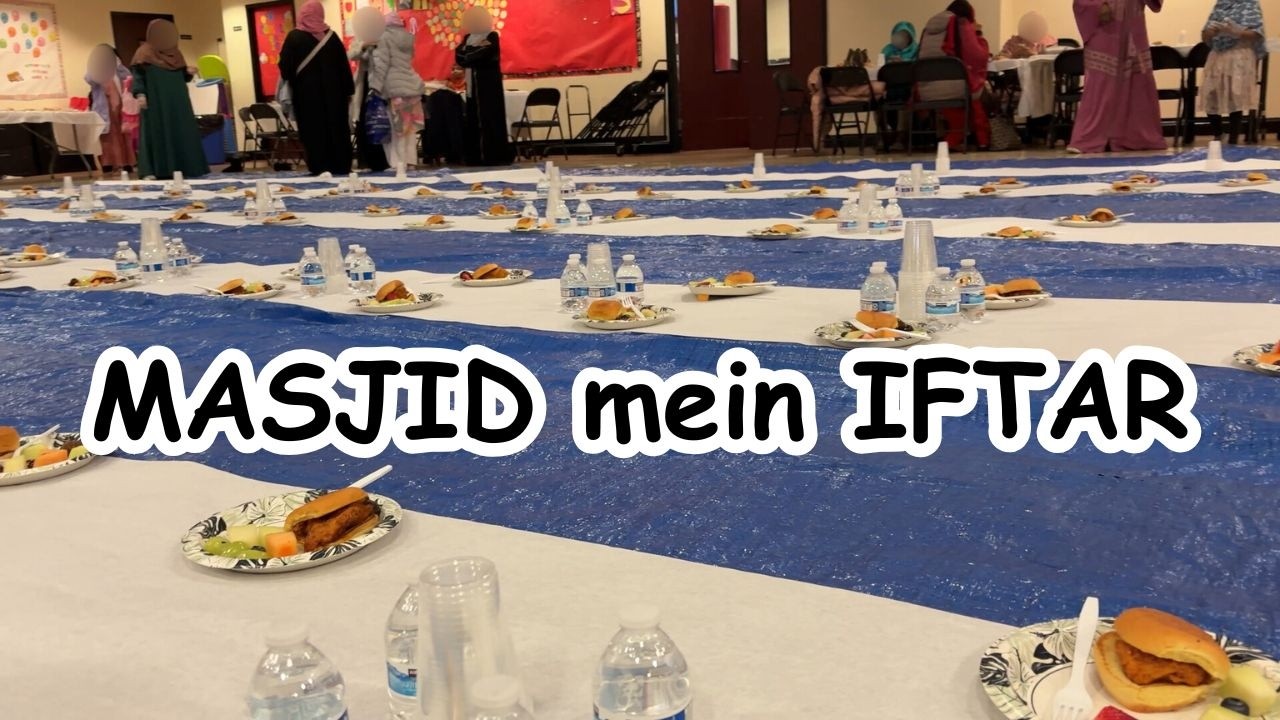 Ramadan During a Snowstorm in America ❄️ | Hyderabadi Mom Routine & Masjid Iftar