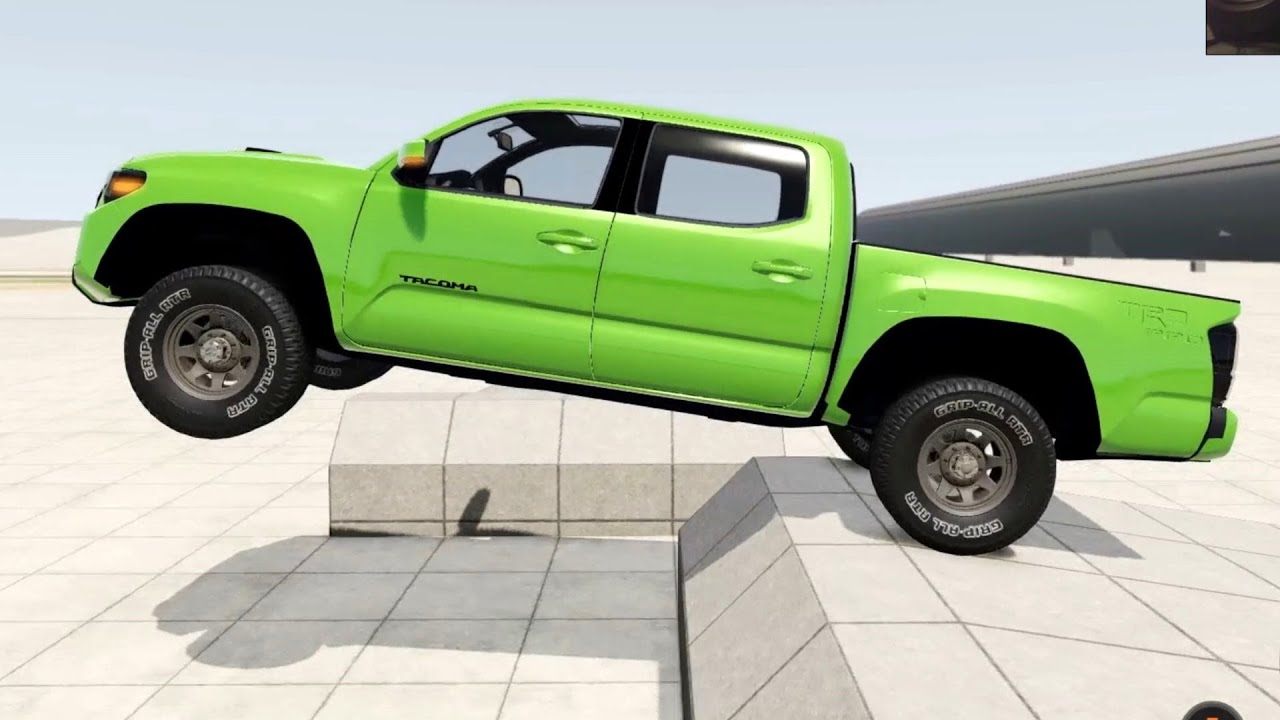 BeamNG Drive - Toyota Tacoma Suspension Test