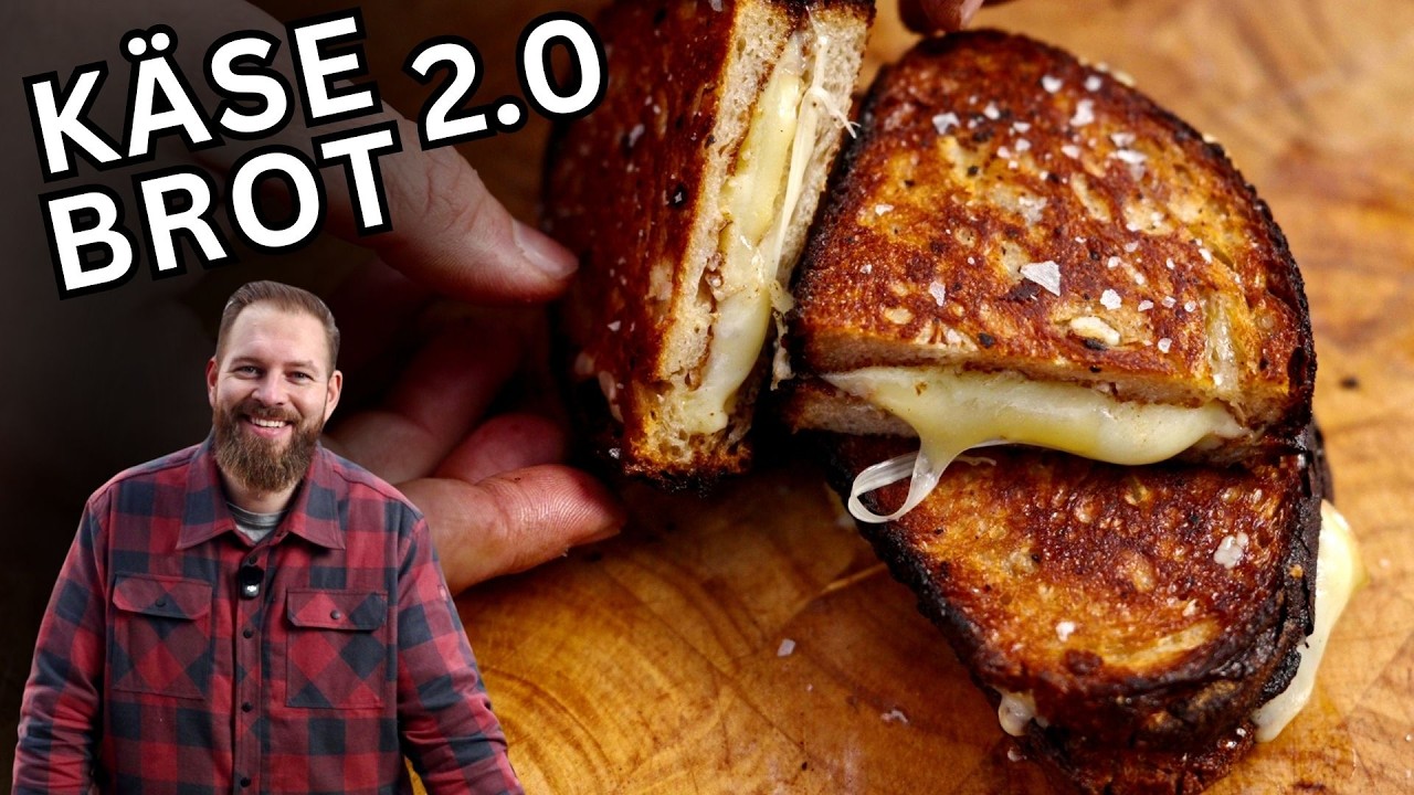 Wenn du auf Käse stehst musst du das genau SO probieren! Grilled Cheese Sandwich