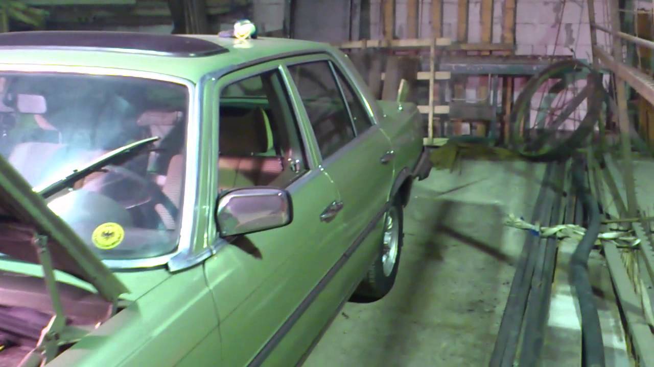 Mercedes Benz 350SE W116 first start