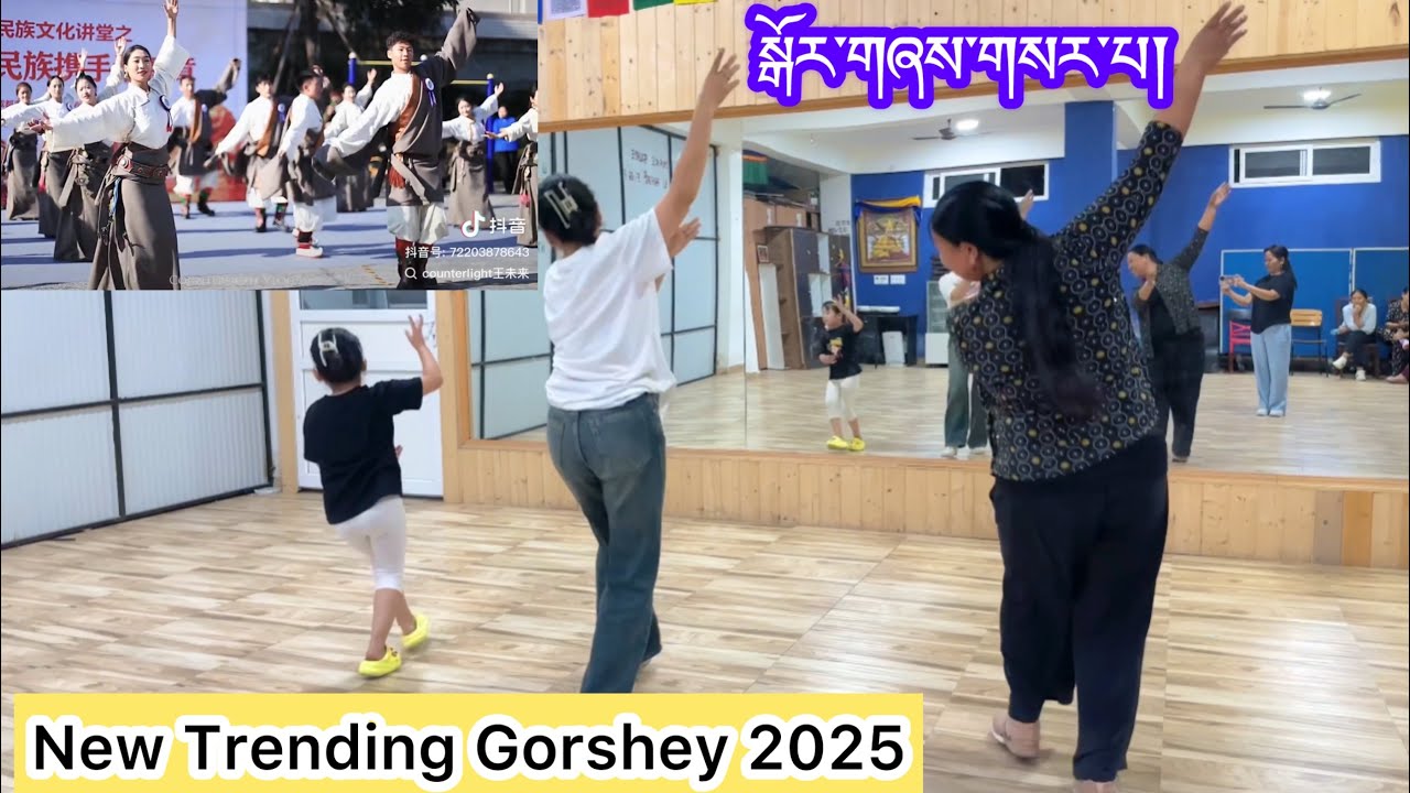 New Trending Gorshey 2025 སྒོར་གཞས་གསར་པ། #tutorial #tibetangorshey #newgorshey