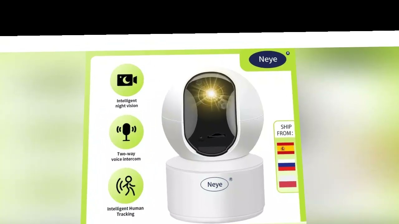 N_eye IP Camera 8MP 4K Home Security Camera wifi camera with IR Night Vision Audio Monitor IP Camera